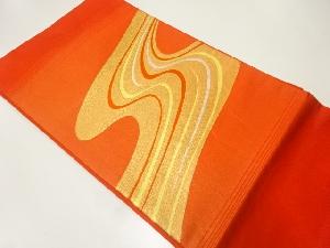 流水模様織出し名古屋帯